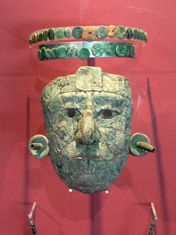 Máscara museo de Palenque